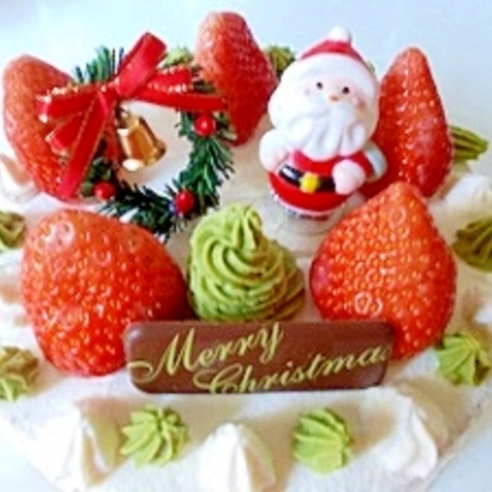 クリスマスケーキ　～苺ケーキ～